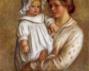 皮埃尔 奥古斯特 雷诺阿 : Claude Renoir and Renee